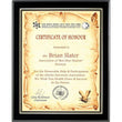 Piano Finish Certificate Holder-D&G Trophies Inc.-D and G Trophies Inc.