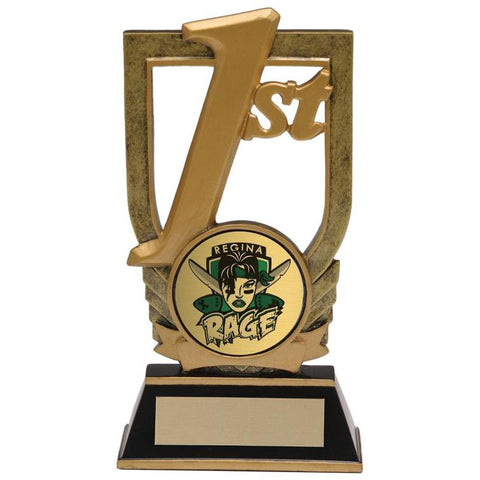 placing insert holder resin trophy-D&G Trophies Inc.-D and G Trophies Inc.