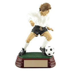 player 2 soccer resin trophy-D&G Trophies Inc.-D and G Trophies Inc.