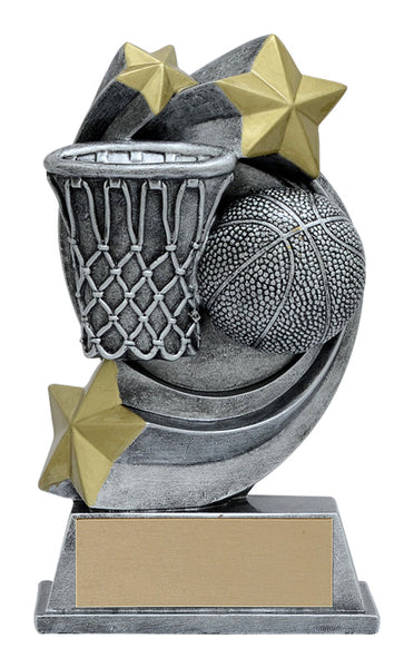 pulsar basketball resin trophy-D&G Trophies Inc.-D and G Trophies Inc.