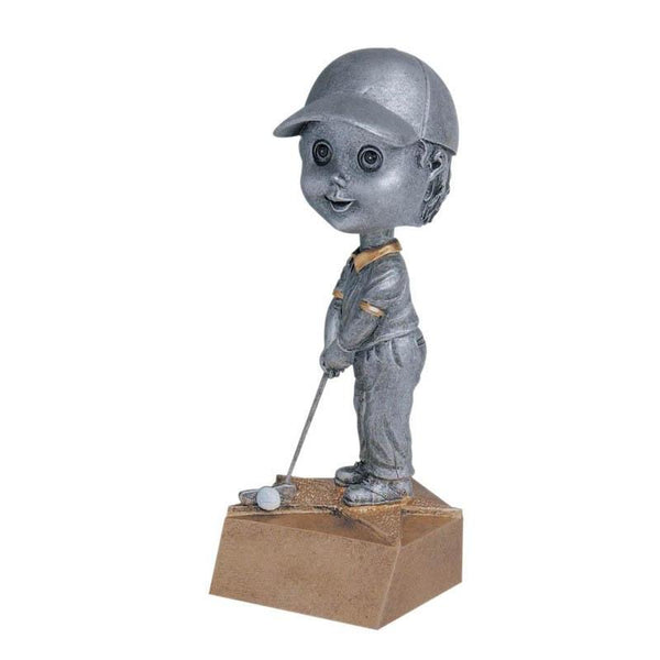 Resin - Bobblehead Male Golf 6"-D&G Trophies Inc.-D and G Trophies Inc.