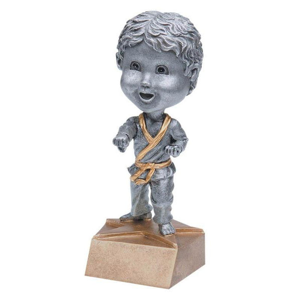 Resin - Bobblehead Male Karate 5.75"-D&G Trophies Inc.-D and G Trophies Inc.