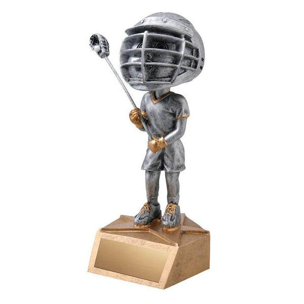 Resin - Bobblehead Male Lacrosse 5.75"-D&G Trophies Inc.-D and G Trophies Inc.