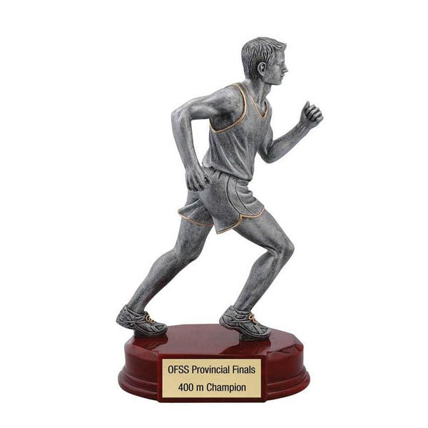 Resin Classic Male Track 8"-D&G Trophies Inc.-D and G Trophies Inc.