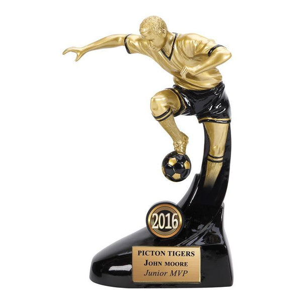 Resin Evolution Single Soccer-D&G Trophies Inc.-D and G Trophies Inc.
