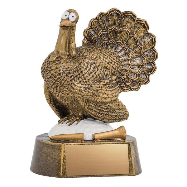 Resin Golf Turkey, 5.25"-D&G Trophies Inc.-D and G Trophies Inc.