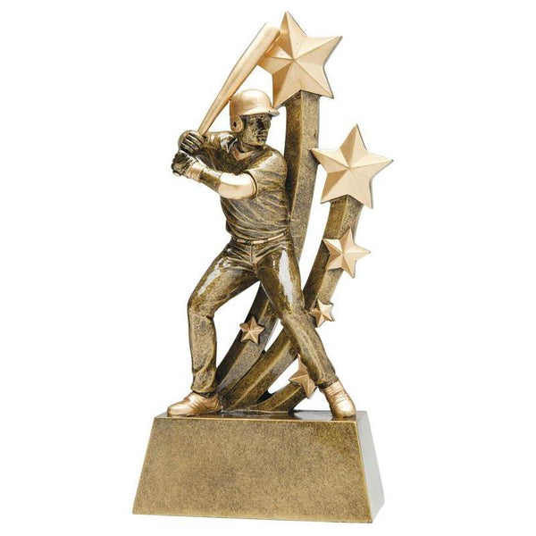 Resin Sentinel Male Baseball-D&G Trophies Inc.-D and G Trophies Inc.