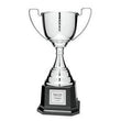 Revolution Nickel Plated Cup on Square Base-D&G Trophies Inc.-D and G Trophies Inc.