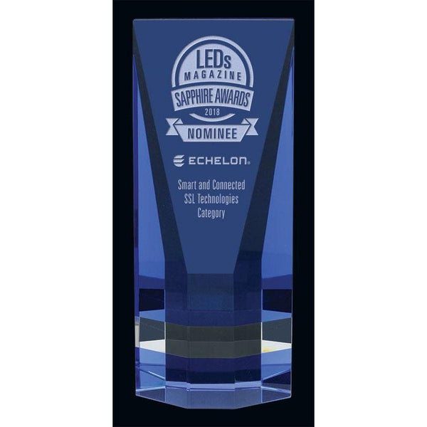 Rhapsody Optic Crystal Award-D&G Trophies Inc.-D and G Trophies Inc.