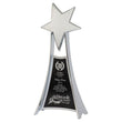 Rising Star on Metal Angled Riser, 10.75"-D&G Trophies Inc.-D and G Trophies Inc.