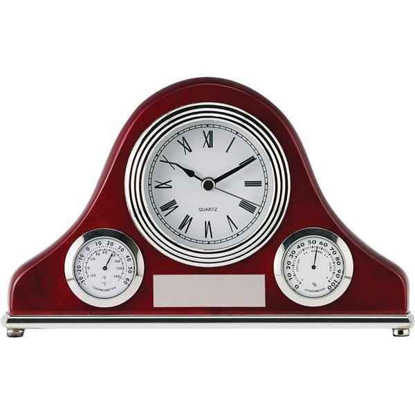 riviera rosewood weather station giftware-D&G Trophies Inc.-D and G Trophies Inc.