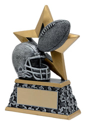 rockstar football resin trophy-D&G Trophies Inc.-D and G Trophies Inc.