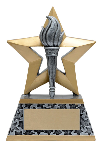 rockstar victory distinctive resin trophy-D&G Trophies Inc.-D and G Trophies Inc.
