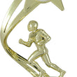 shooting star football or 2â€ holder achievement award-D&G Trophies Inc.-D and G Trophies Inc.