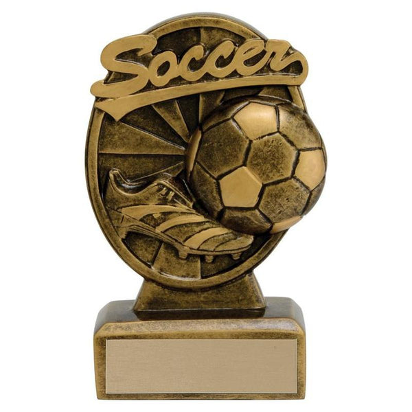 signature soccer resin trophy-D&G Trophies Inc.-D and G Trophies Inc.