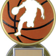 silhouette basketball resin trophy-D&G Trophies Inc.-D and G Trophies Inc.