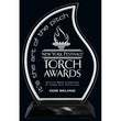 Snap-In Flame Acrylic Award-D&G Trophies Inc.-D and G Trophies Inc.