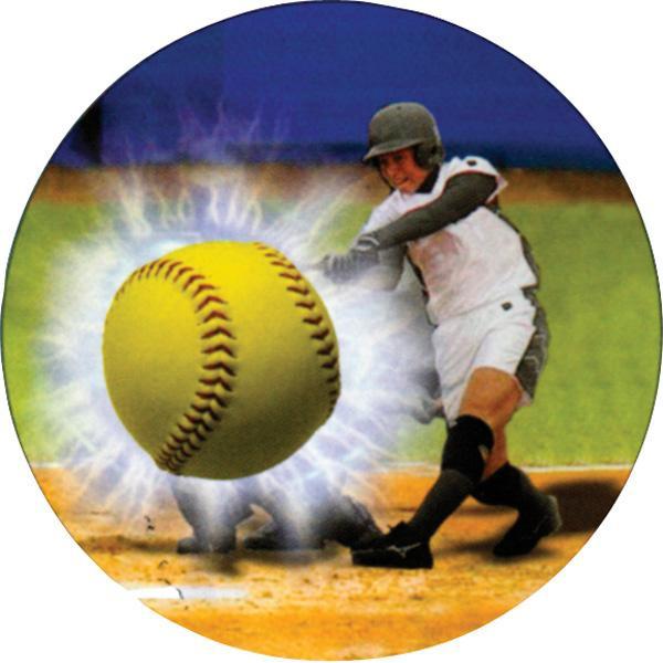 softball, m mylar insert-D&G Trophies Inc.-D and G Trophies Inc.