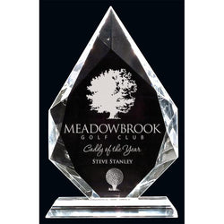 Southampton Optic Crystal Award-D&G Trophies Inc.-D and G Trophies Inc.