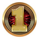 Spectrum Insert, "1" Place 2"-D&G Trophies Inc.-D and G Trophies Inc.