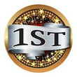 Spectrum Insert, "1st" Place 2"-D&G Trophies Inc.-D and G Trophies Inc.