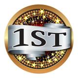 Spectrum Insert, "1st" Place 2"-D&G Trophies Inc.-D and G Trophies Inc.