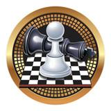 Spectrum Insert, Chess 2"-D&G Trophies Inc.-D and G Trophies Inc.