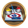 Spectrum Insert, Curling 2"-D&G Trophies Inc.-D and G Trophies Inc.