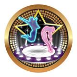 Spectrum Insert, Dance 2"-D&G Trophies Inc.-D and G Trophies Inc.