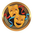 Spectrum Insert, Drama 2"-D&G Trophies Inc.-D and G Trophies Inc.
