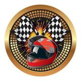 Spectrum Insert, Racing 2"-D&G Trophies Inc.-D and G Trophies Inc.