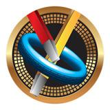 Spectrum Insert, Ringette 2"-D&G Trophies Inc.-D and G Trophies Inc.