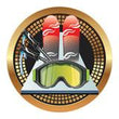 Spectrum Insert, Skiing 2"-D&G Trophies Inc.-D and G Trophies Inc.
