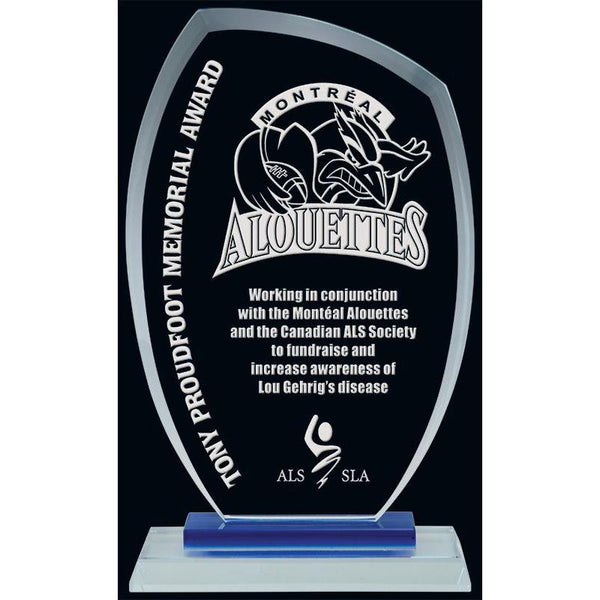 St. Thomas Glass Award-D&G Trophies Inc.-D and G Trophies Inc.