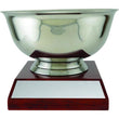 stainless bowl - rosewood piano base-D&G Trophies Inc.-D and G Trophies Inc.