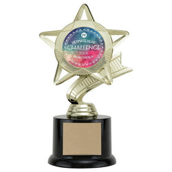 star 2” holder achievement award-D&G Trophies Inc.-D and G Trophies Inc.