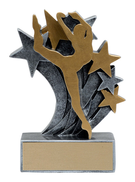 star blast dance distinctive resin trophy-D&G Trophies Inc.-D and G Trophies Inc.