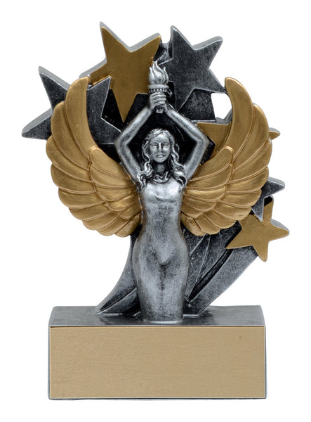 star blast victory distinctive resin trophy-D&G Trophies Inc.-D and G Trophies Inc.