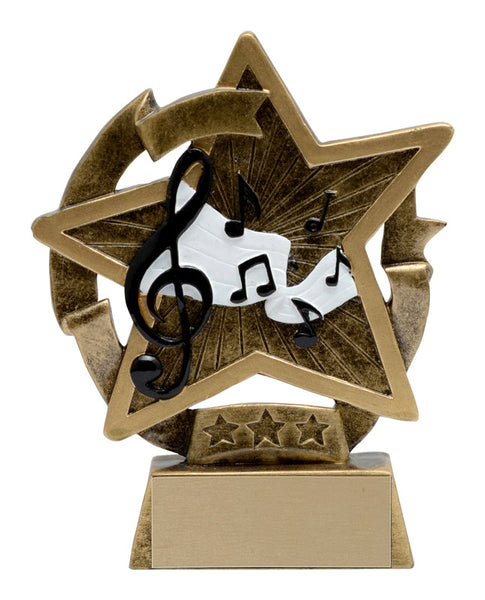 star gazer music academic resin-D&G Trophies Inc.-D and G Trophies Inc.