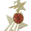 star power basketball riser achievement award-D&G Trophies Inc.-D and G Trophies Inc.