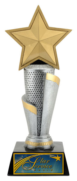 star tower distinctive resin trophy-D&G Trophies Inc.-D and G Trophies Inc.
