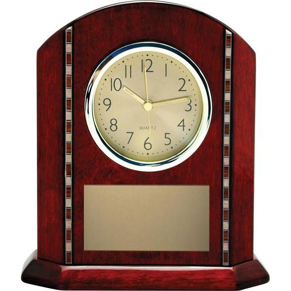 tempo rosewood clock giftware-D&G Trophies Inc.-D and G Trophies Inc.