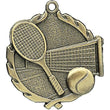 tennis sculptured medal-D&G Trophies Inc.-D and G Trophies Inc.