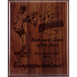 traditional bevel genuine walnut plaque-D&G Trophies Inc.-D and G Trophies Inc.