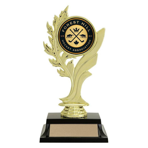 tree leaf 2” holder achievement award-D&G Trophies Inc.-D and G Trophies Inc.