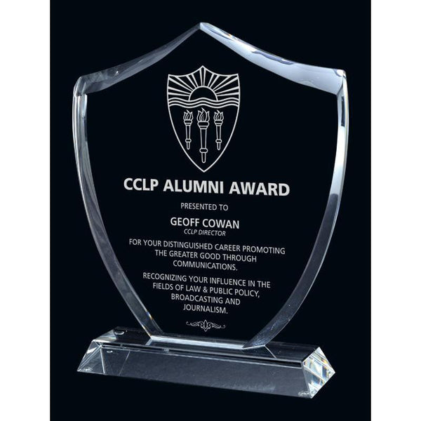 Triumph Optic Crystal Award-D&G Trophies Inc.-D and G Trophies Inc.