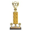 Trophy Kit Gold Blaze Wide on RSB Base w 2 Trim Posts, 9"-D&G Trophies Inc.-D and G Trophies Inc.