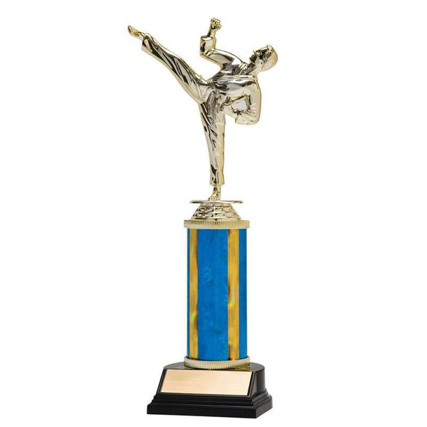 Trophy Kit Gold Starlight Round on RSB Base, 4"-D&G Trophies Inc.-D and G Trophies Inc.