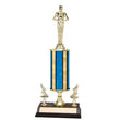 Trophy Kit Gold Starlight Wide on SB Base w 2 Trim Posts, 9"-D&G Trophies Inc.-D and G Trophies Inc.