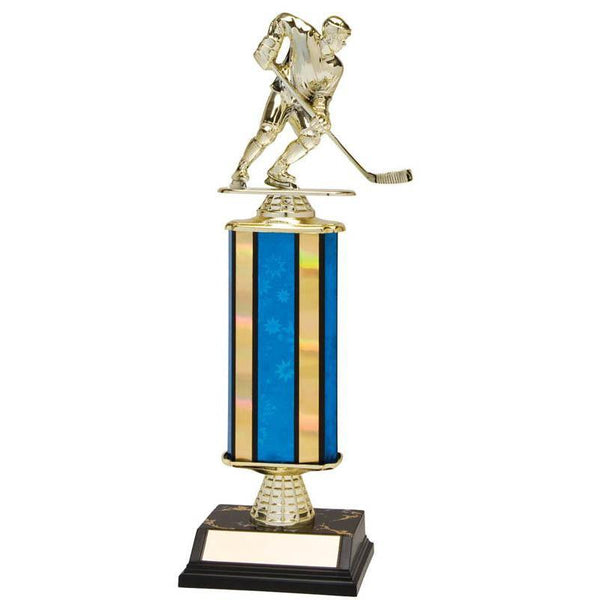 Trophy Kit Gold Starlight Wide w Bell Riser on SB Base, 9"-D&G Trophies Inc.-D and G Trophies Inc.